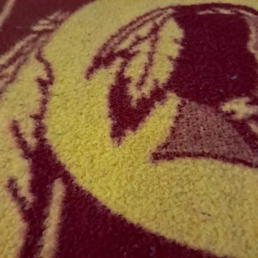 Vintage Washington Redskins throw Blanket Northwest Company acrylic‎ Commanders